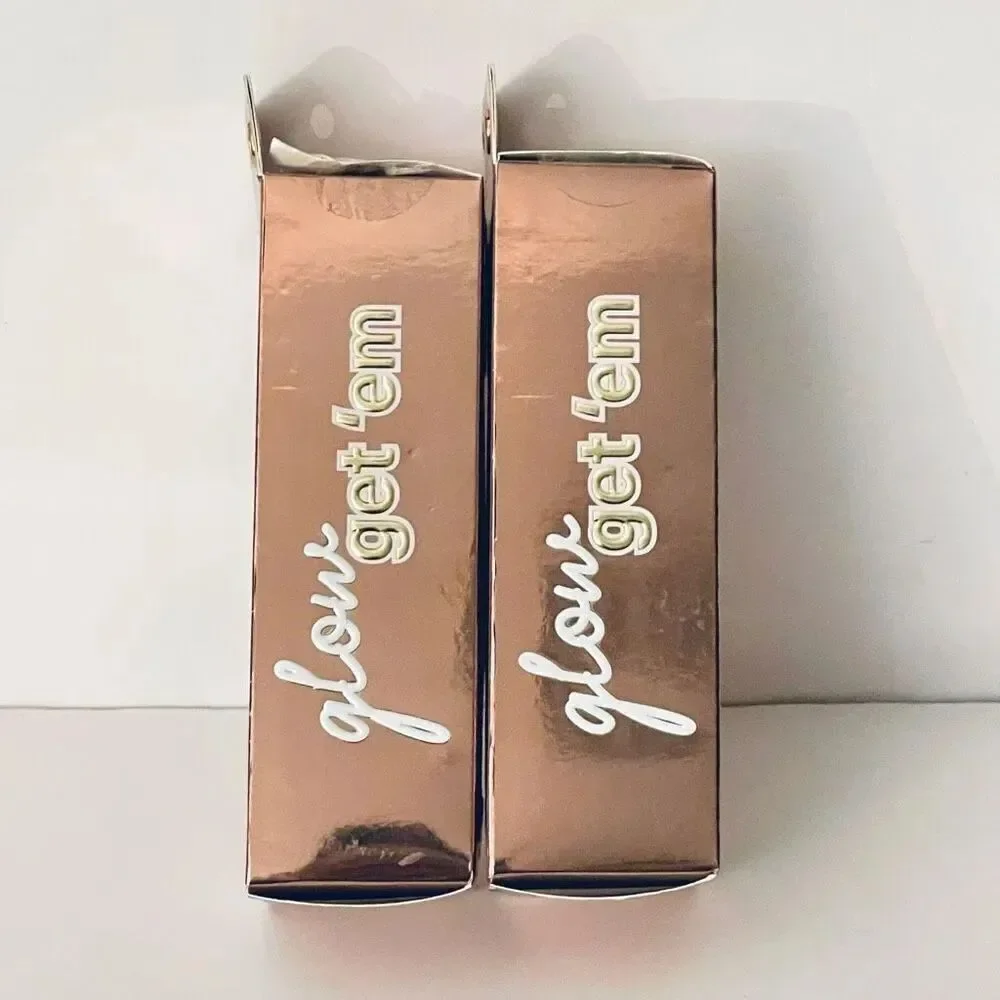 NWT 2 glow get’em liquid highlighter roller Rose Gold for a Radiant Healthy Glow